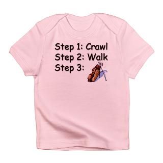 Baby Gifts  Baby T shirts  Golf Steps Infant T Shirt