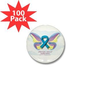 ovarian cancer awareness mini button 100 pack $ 76 98