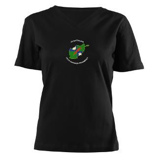 75 Afghanistan Womens V Neck Dark T Shirt
