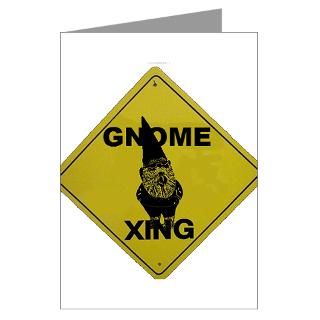 Gnome X ing Greeting Cards (Pk of 10)