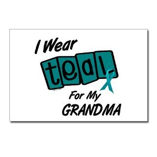 Wear Teal 8.2 (Grandma) Postcards (Package of 8) for $9.50