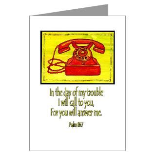 Call Gifts  Call Greeting Cards  Psalm 86 Greeting Card