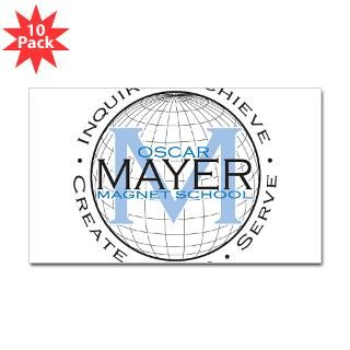Mayer Globe Logo  Oscar Mayer Magnet School