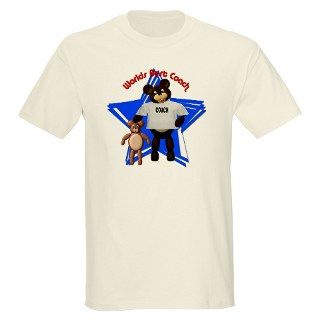 Papa Bear  Best Coach Ash Grey T Shirt by saddogshirts