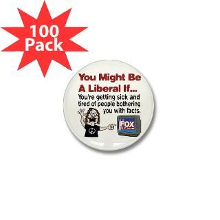 liberals hate facts mini button 100 pack $ 94 99