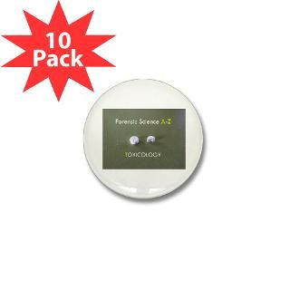 Forensic Toxicology Mini Button (10 pack)