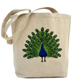 Peacock Birthday Bags & Totes  Personalized Peacock Birthday Bags