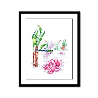 lotus flower dreams framed panel print $ 82 98