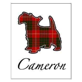 clan cameron scotty dog small poster $ 39 98