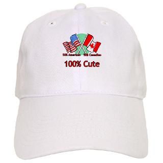 > America Hats & Caps > Canadian American 100% Cute Baseball Cap