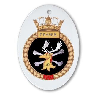 102 Fraser Raiders Oval Ornament for $12.50