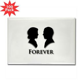 and Entertaining  Forever Silhouettes Rectangle Magnet (100 pack