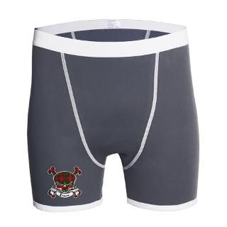 Clan Gifts  Clan Underwear & Panties  Innes Tartan Skull Boxer