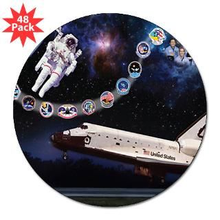 Space Shuttle Stickers  Car Bumper Stickers, Decals