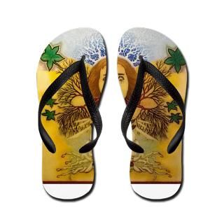 Art Gifts  Art Flip Flops  Mysterious Origin Unknown Fat Flip