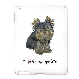 Cafe Pets Gifts  Cafe Pets IPad Cases  I Love My Yorkie iPad2