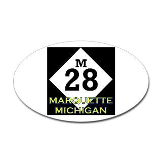 Marquette Michigan Stickers  Car Bumper Stickers, Decals