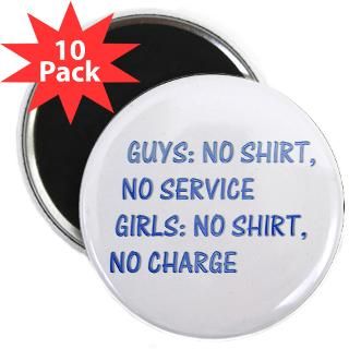 Girls: no shirt, no charge : The Funny Quotes T Shirts and Gifts Store