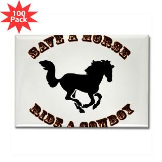 save a horse ride a cowboy rectangle magnet 100 $ 141 99