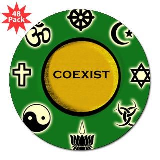 Co Exist Stickers  Car Bumper Stickers, Decals