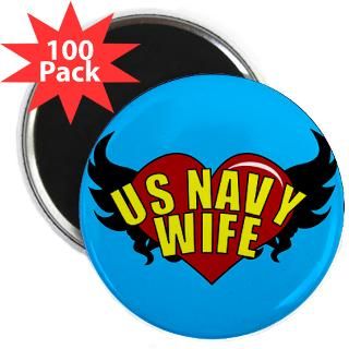 NAVY WIFE: TATTOO DESIGN 2.25 Magnet (100 pack)