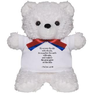 Psalms 147:8 Teddy Bear