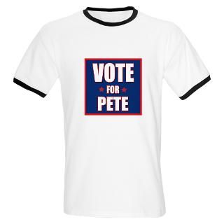 Vote for Pete Ash Grey T Shirt