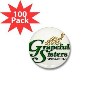 Grapefull Sisters Vineyard Mini Button (100 pack)