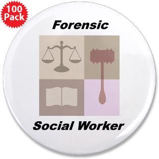 forensic social worker 3 5 button 100 pack $ 149 99