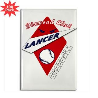 lhs diamond club merchandise Rectangle Magnet (100