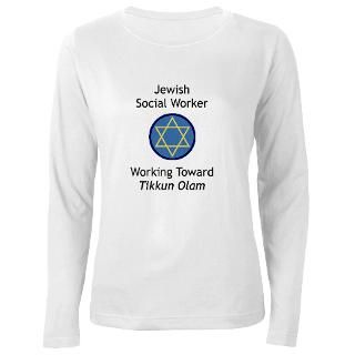 Jewish Social Worker Womens Long Sleeve T Shirt