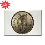 irish coin rectangle magnet 100 pack $ 149 99