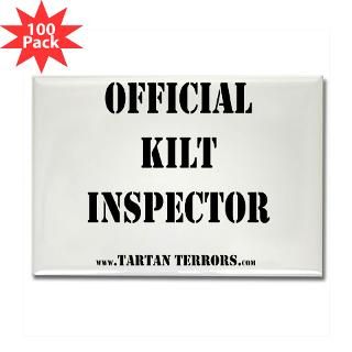 official kilt inspector rectangle magnet 100 pack $ 156 99