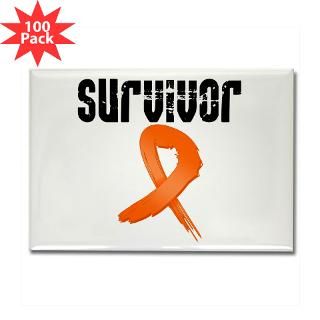 kidney cancer survivor rectangle magnet 100 pack $ 168 99