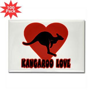 kangaroo love heart rectangle magnet 100 pack $ 164 99