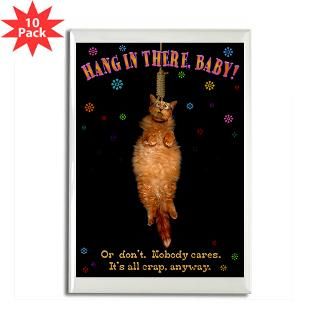 Hang In There Rectangle Magnet (10 pack)