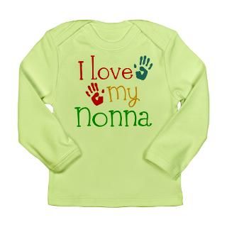 Love Nonna Long Sleeve T Shirt by mainstreetshirt