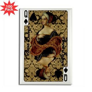 queen of spades rectangle magnet 100 pack $ 167 99