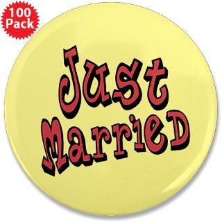 funky just married 3 5 button 100 pack $ 180 00