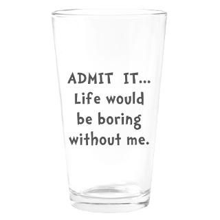 Edgar Allen Poe Quote Drinking Glass by SpotOfTees