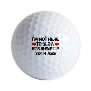 Adult Humor Humorous Funny Joke Gifts > SUNSHINE Golf Ball