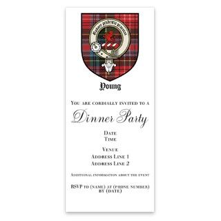 Young Clan Crest Tartan Invitations by Admin_CP4567472