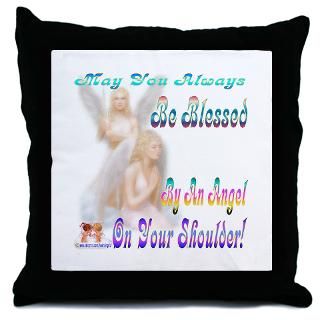 Angel Pillows Angel Throw & Suede Pillows  Personalized