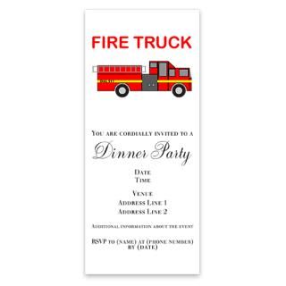 Fire Truck Invitations  Fire Truck Invitation Templates  Personalize