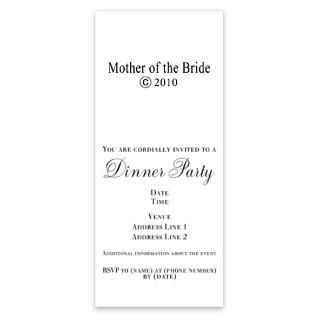 Mother Of The Bride Invitations  Mother Of The Bride Invitation