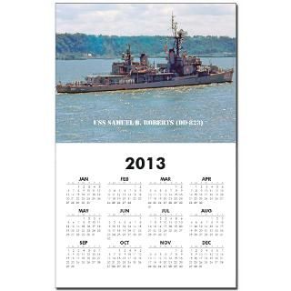 USS SAMUEL B. ROBERTS (DD 823) Calendar Print for