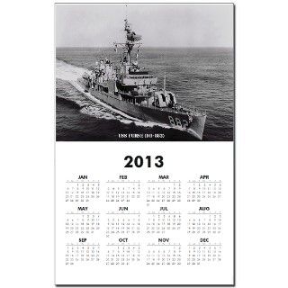 882 Gifts  882 Home Office  USS FURSE Calendar Print