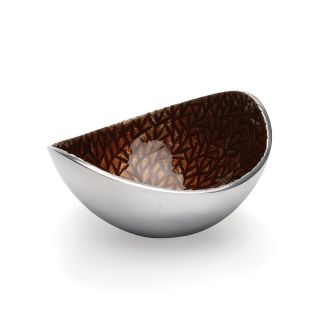 simply designz vine 5 round nut bowl price $ 11 50 color aluminum dark