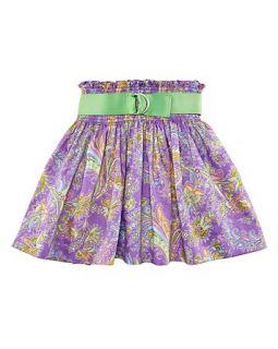 Ralph Lauren Childrenswear Girls Smocked Floral Skirt   Sizes 7 16