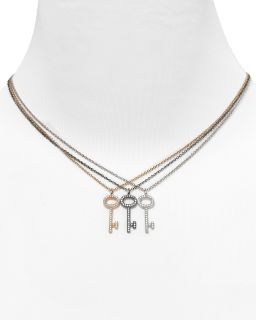 Crislu Mini Key Necklace, 16
